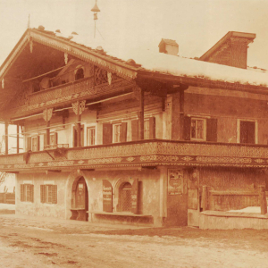 Bauernhof und Krämerei Riedhart, ca. 1916