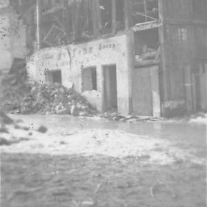 Bombenschäden vom 22.02.1945, Damen und Herren Friseur