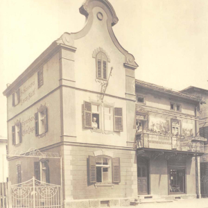 ca. 1930, Schlosserei Lorenz Blattl, Bahnhofstraße 35