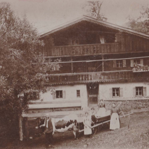 Tanzlhof, früher *Danzl* ca. 1914, Vater von Peter senj. ca. 9 Jahre alt