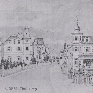 Ca. 1908 Bahnhofstraße, Apotheke Zum Speckbacher