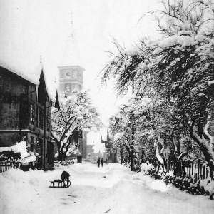 Winter in der Salzburger Straße