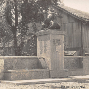 Kriegerdenkmal Ecke Bahnhofstraße - Speckbacherstraße