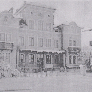 Ca. 1920 Bahnhofstraße, Apotheke Zum Speckbacher