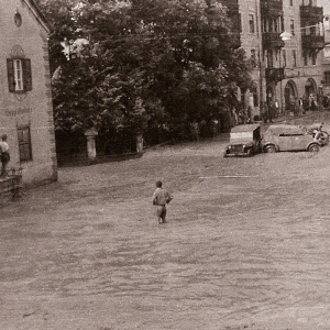 Kaufhaus Sepp Gollner, Hochwasser 1946