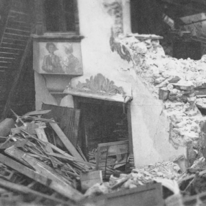 Bombentreffer Haus Johann Gollner 22.02.1945