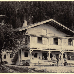 Hennersberger Alpenwirtschaft, ca. 1909