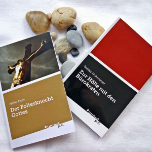 Wörgls *Dichterfürsten* Mag. Andi Madersbacher alias Malte Alsen  und Gemeinderat Mag. Walter Hohenauer.