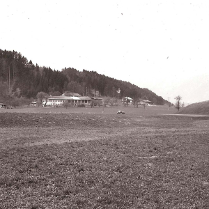 Ein Blick zum Gasthaus Pinnersdorf