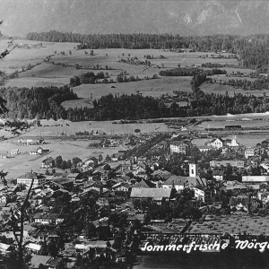 Ca. 1920, Wörgl, vom Hennersberg aus gesehen gegen den Angerberg