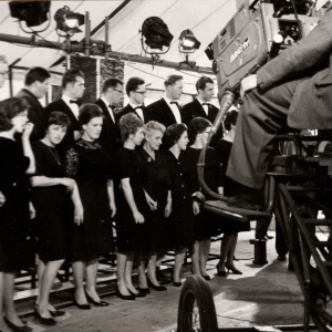 1963, Llangollen in Wales, BBC Aufnahme 