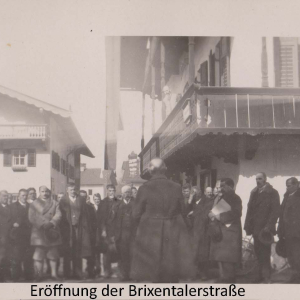 Eröffnung der Brixentalerstraße