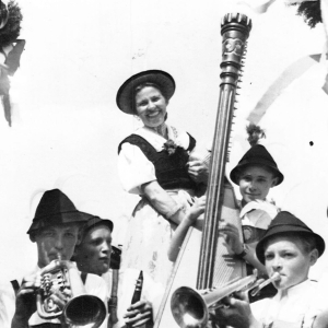 Haselsteinerchor bei der Stadterhebung 1951