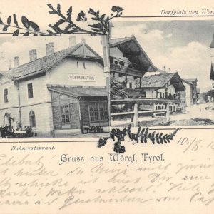 Bahnhofrestauration ca. 1898