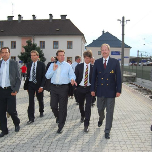 Auch der Herr LH Günther Platter will die Ausstellung sehen