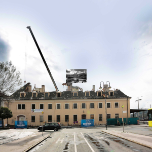 Altes Postgebäude am Bahnhof wird abgerissen