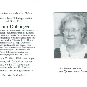 Doblinger Flora