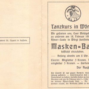 Maskenball 1919