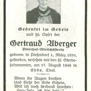 Aberger Gertraud