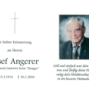 Angerer Josef