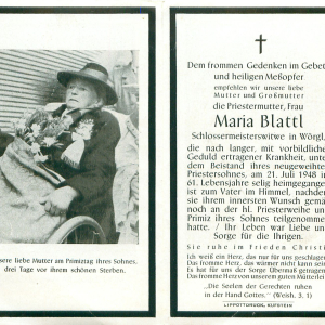 Blattl Maria