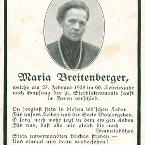 Breitenberger Maria