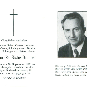 Brunner Sixtus Rat Komm.