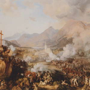Peter von Heß malte 1832 die Schlacht bei Wörgl von 1809