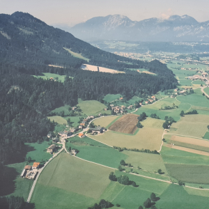 Blick vom Gasthof Pinnersdorf