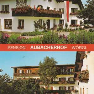 Der Aubacherhof war am Unteren Aubachweg. Es war die Bäckerei Martin Mitterer, der auch Lebensmittel hatte und ein paar Zimmer vermietete. Im Keller hatte er eine Disco, müsste die Hausnummer 3 oder 5 gewesen sein. Heute steht an dieser Stelle ein Wohnhaus.