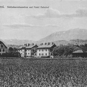 S&uuml;dbahnrestauration und Hotel Bahnhof, ca. 1923