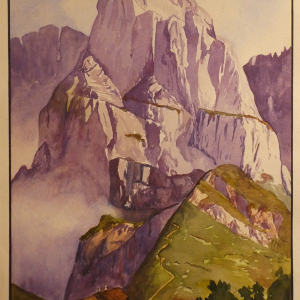 Eugen Buelacher, Aquarell