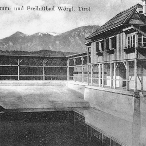 Schwimmbad in der Augasse, ca. 1936