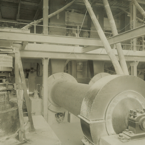Zementmühle und Filter 1898