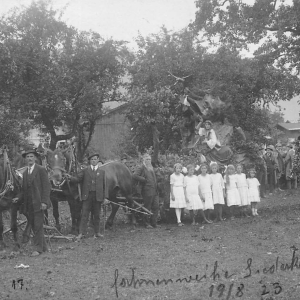 Fahnenweihe und Gaufest des MGV Wörgl am 19.08.1923