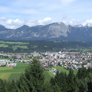 2011, Wörgl vom Hennersberg aus gesehen gegen die Innberge