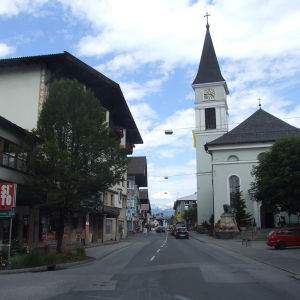 2011, Gasthof und Metzgerei Aufinger, Kirchturm