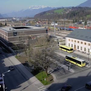 Hauptbahnhof mit Berger Neubau, 2016