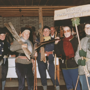 V.li. Buttinger Käthe, Mehr Leni, Fiegl Paula, Schneck Maria, Pecherstorfer Liesl