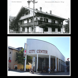 Ca. 1920  Kanzlei Gebäude der Genossenschafts – Brauerei Wörgl, Bahnhofstr. 38