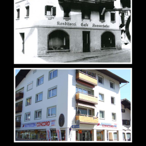 Ca. 1960 Konditorei Cafe Außerhofer, Brixentaler Straße 4