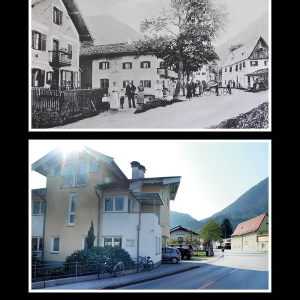 Ca. 1911 Wildschönauer Straße Sparer-Geschäft, Deßl-Haus, Wachen-Neubau, Kupferschmied-Haus