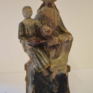 Madonna mit Kind, Holz