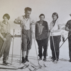 Am Markbachjoch am 18.03.1928