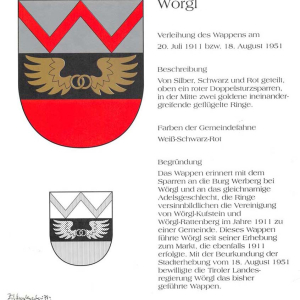 Wappen von Wörgl