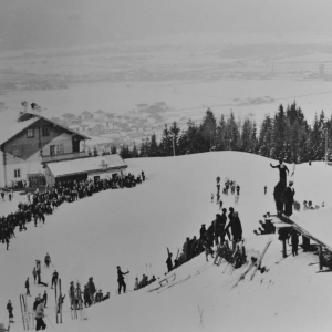 Skispringen in Wörgl seit 1908-1909