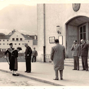 Geburtstagsständchen am 20.04.1958