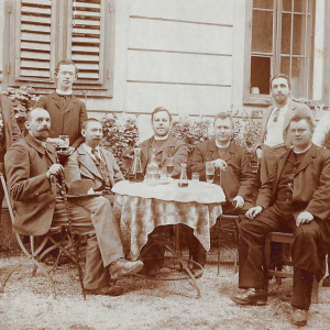 Zusammenkunft um 1909