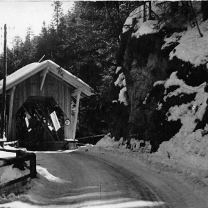 Wörgl, Wildschönauer Straße Ri. Oberau, Hohe Brücke