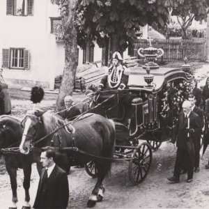 Begräbnis des Krippenvaters Johann Seisl, 1933